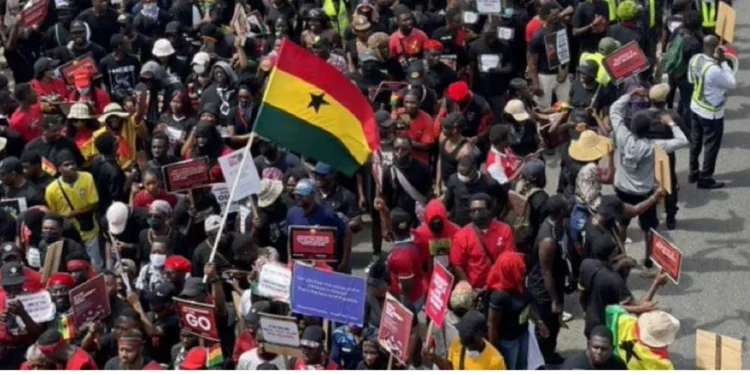 Protest on CJ Suspension and lay offs