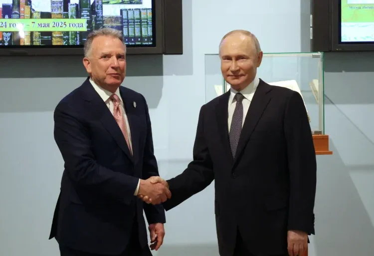 US Envoy Witkoff Meets Putin