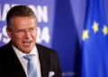 EU, China Reach Preliminary Trade Agreement After Talks 9 EU Trade Commissioner, Maros Sefcovic.