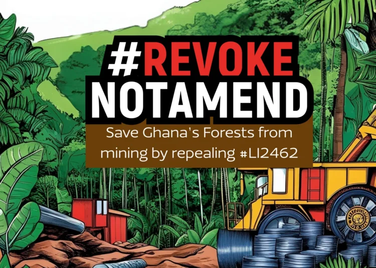 L.I. 2462 Amendment ‘Half Measure’ - A Rocha Ghana 1 Saving Ghana's Forest Reserve
