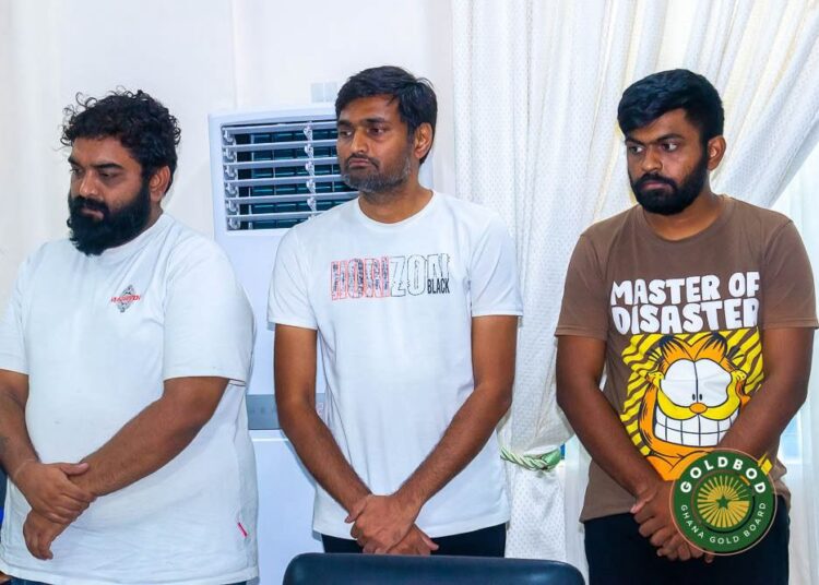 Gold Smuggling Ring Busted in Kumasi 1 Three Foreign Nationals Arrested for gold smuggling