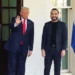 Trump Hosts El Salvador’s Bukele 14 US President Donald Trump welcomes El Salvador’s President Nayib Bukele at the White House in Washington, DC