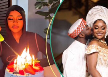 Davido and his wife, Chioma