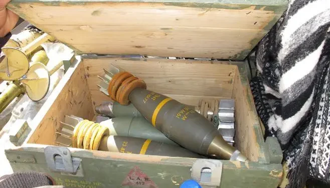 morter shells