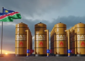Namibia gas reserve storage reservoir