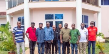 Team initiating paragliding project in Ghana's Volta Region