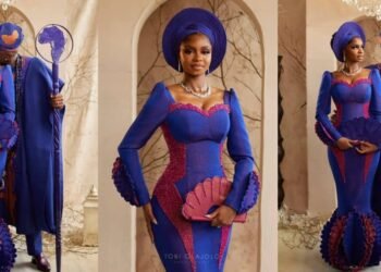 Priscilla Ojo and her husband, Juma Jux