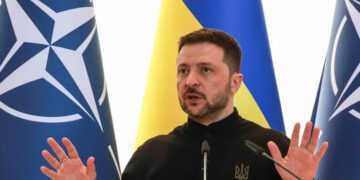 Ukraine's President Volodymyr Zelenskyy.