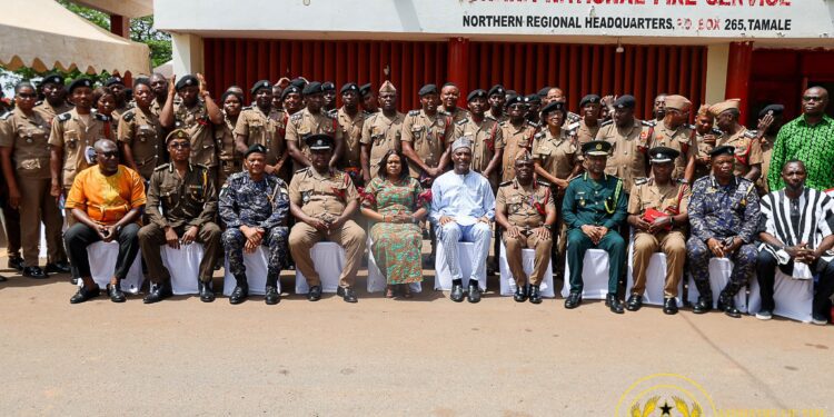 Interior Minister Prioritises Fire Service Retooling and Officer Welfare 1 Hon. Muntaka Mohammed-Mubarak, Ghana National Fire Service, Tamale