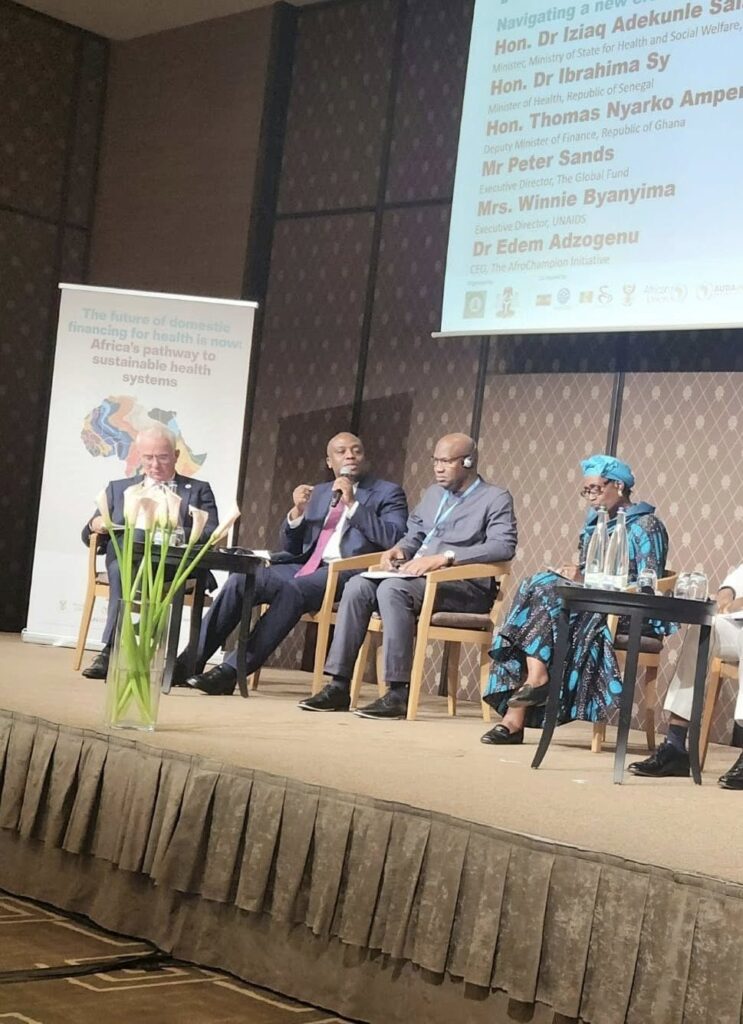 Ghana Charts Bold Path Toward Sustainable Health Financing 2 Ampem Nyarko @Geneva 3