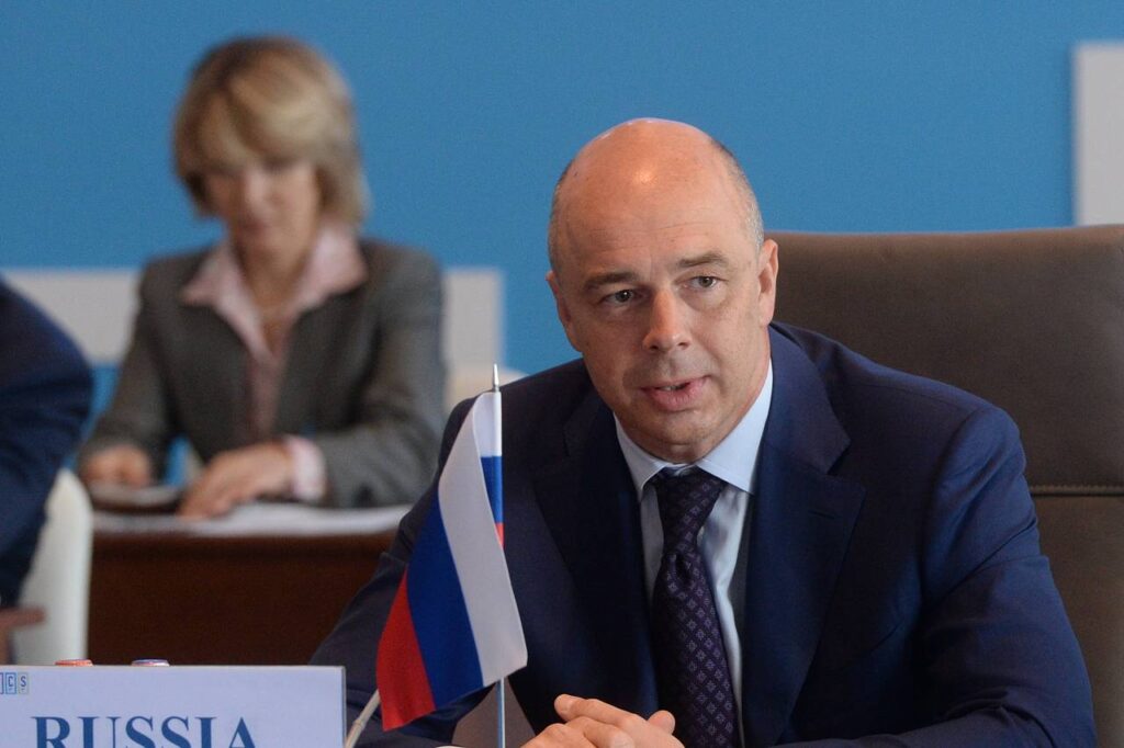 Russia to Review $60 Oil Price Baseline in Budget 2 Anton Siluanov Finance Minister of Russia