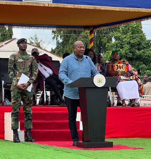 HE President John Dramani Mahama
