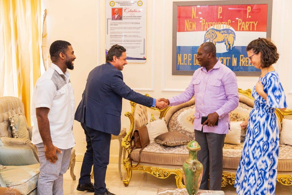 Probe Into Thompson's Visit to Afenyo-Markin Demanded 3 British High Commissioner Harriet Thompson Visits Minority Leader Alexander Afenyo Markin