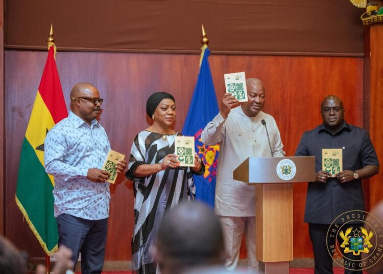 President Mahama Launches Code of Conduct to Drive Ethical Governance 1 President Mahama unveiling the Code of Conduct and Ethics for political appointees