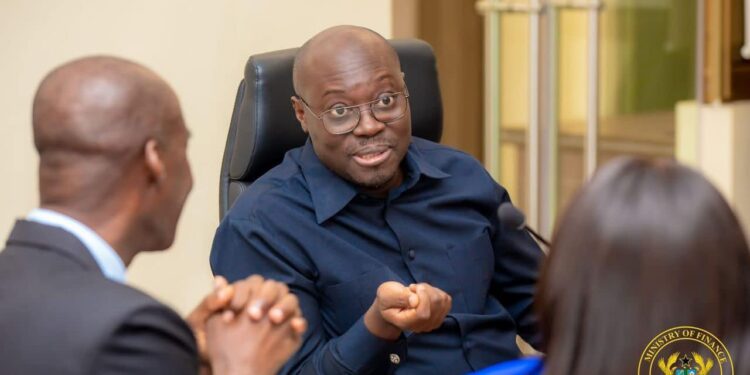 Dr Cassiel Ato Forson, Ghana's Finance Minister
