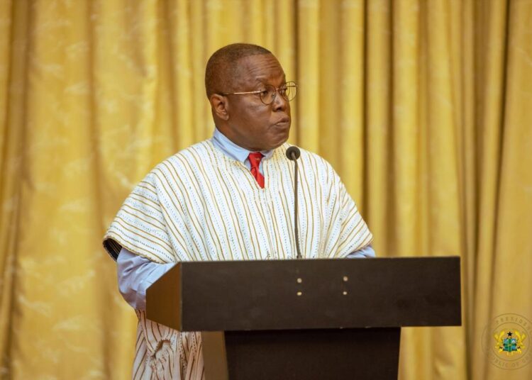 NDPC Chairman Charts Bold Plans to Drive National Development 1 Chairman of the National Development Planning Commission, Dr Nii Moi Thompson