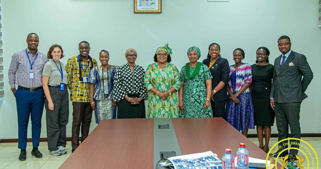 Madam Fatou Diallo Ndiaye, Hon. Dr. Agnes Naa Momo Lartey, Ministry, IOM