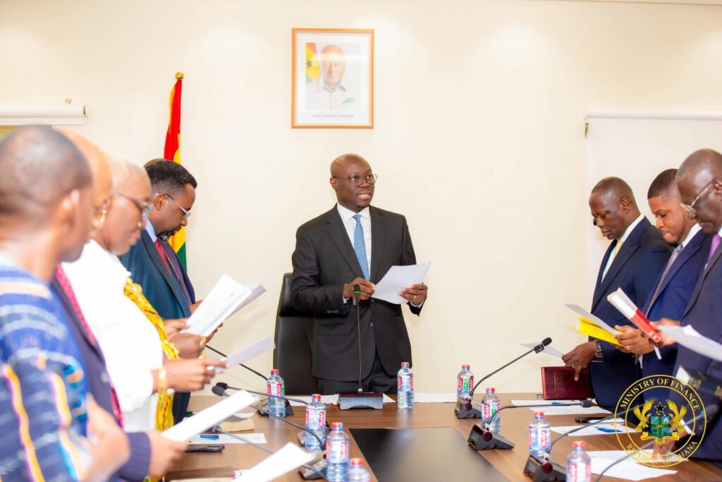 Finance Minister Touts Fiscal Discipline, Goldbod’s Role in Driving Economic Stability 3 Goldbod Board 1