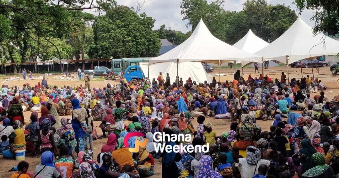 Some of the undocumented immigrants arrested by the Ghana Immigration Service (GIS)