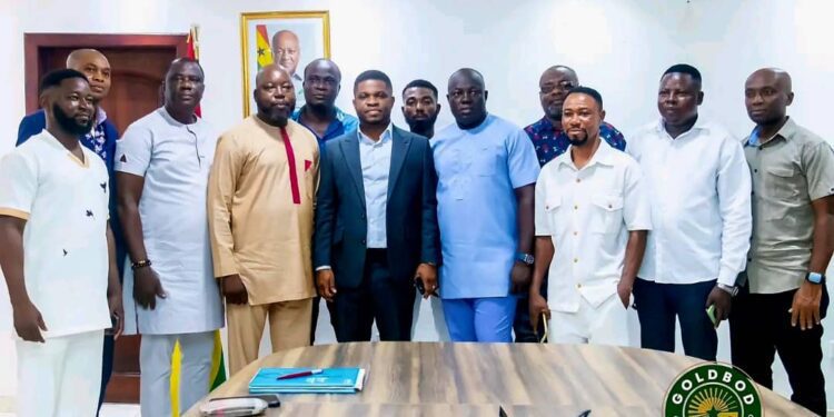 Importers and Exporters Association of Ghana Meets Goldbod CEO Sammy Gyamfi