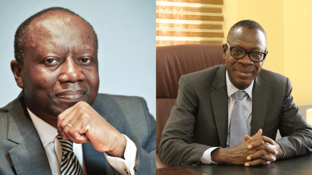 President Mahama Charged to Terminate Controversial SML Deal 3 Ken Ofori-Atta, Ghana's Former Finance Minister and SML’s Managing Director, Christian Tetteh Sottie