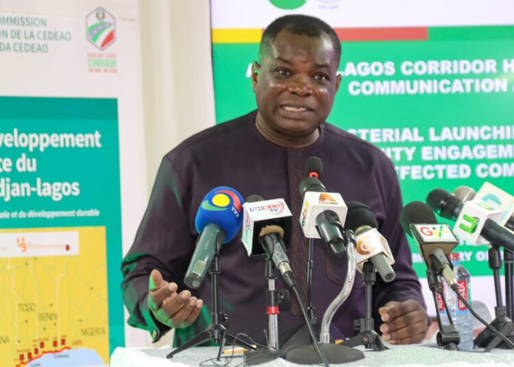 Ghana Champions Regional Integration Through Abidjan-Lagos Corridor Project 1 Hon. Governs Kwame Agbodza, Ghana’s Minister of Roads and Highways