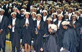 Law Student being call to the Bar
