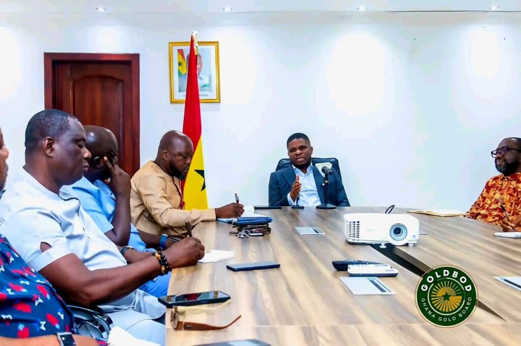 Meeting During a courtesy visit to GoldBod