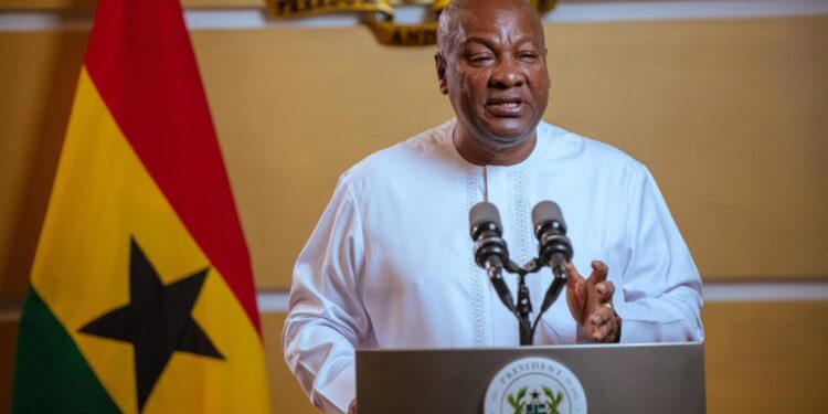 HE President John Dramani Mahama