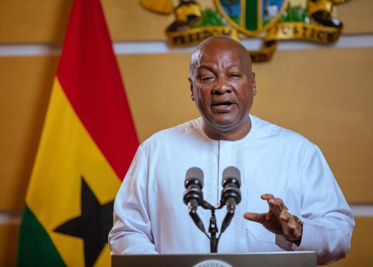 HE President John Dramani Mahama