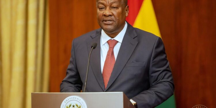 HE President John Dramani Mahama