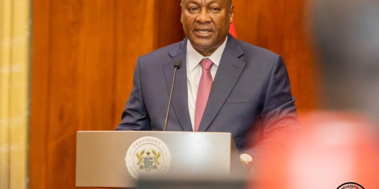 HE President John Dramani Mahama