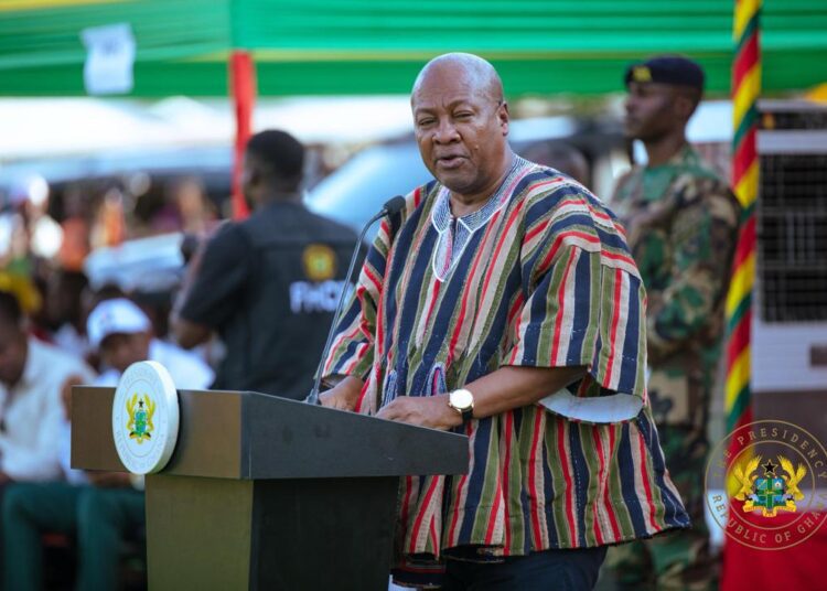 President Mahama Vows Relentless Fight Against Galamsey 1 HE president John Dramani Mahama