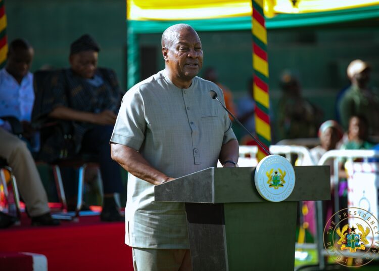 HE President John Dramani Mahama