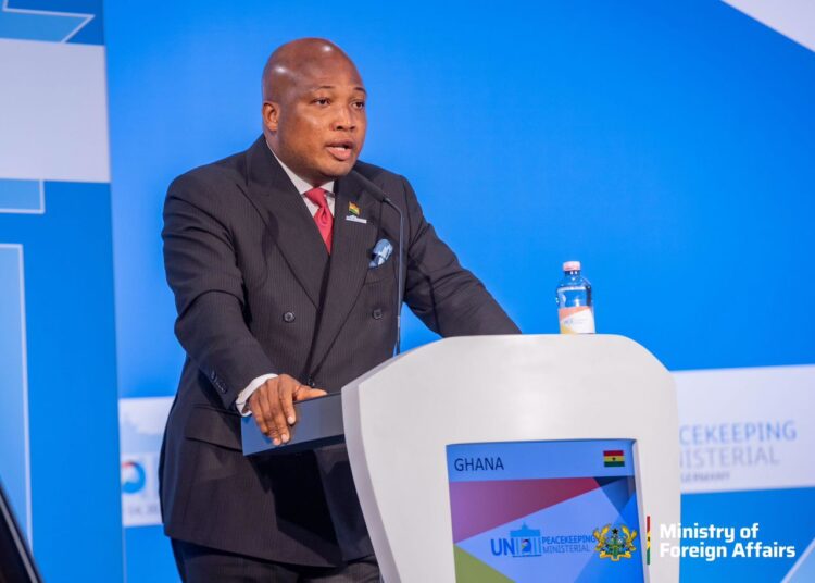 Hon. Samuel Okudzeto Ablakwa, Ghana’s Minister of Foreign Affairs