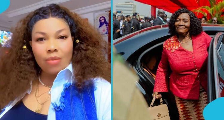 Agradaa Reacts to Prophecy Doom for Vice President 1 Agradaa and Vice President Professor Naana Jane Opoku-Agyemang