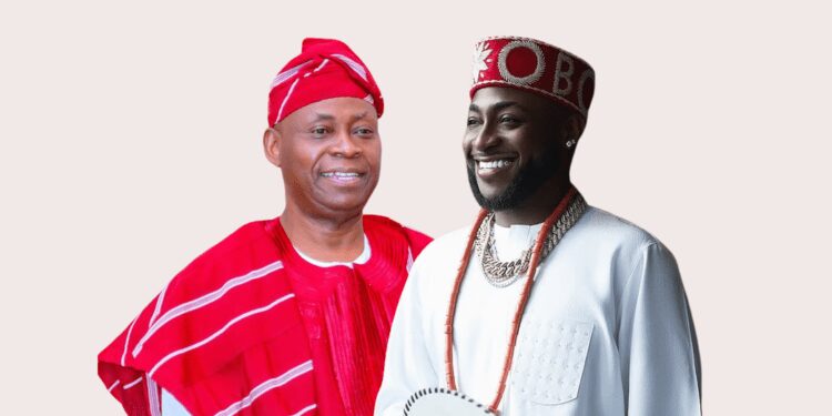 Davido Shares Father's Role in Early Days of His Career 1 Davido and his father, Dr. Adedeji Adeleke