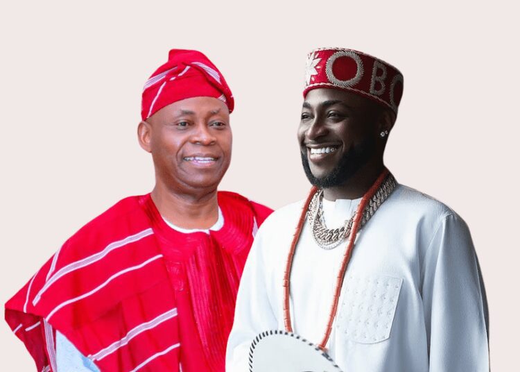Davido Shares Father's Role in Early Days of His Career 1 Davido and his father, Dr. Adedeji Adeleke