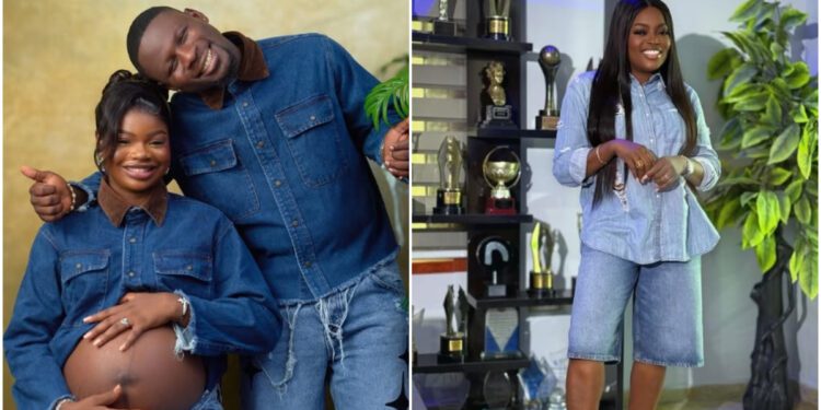 Kamo State Hails Funke Akindele 1 Kamo State with his wife and Funke Akindele