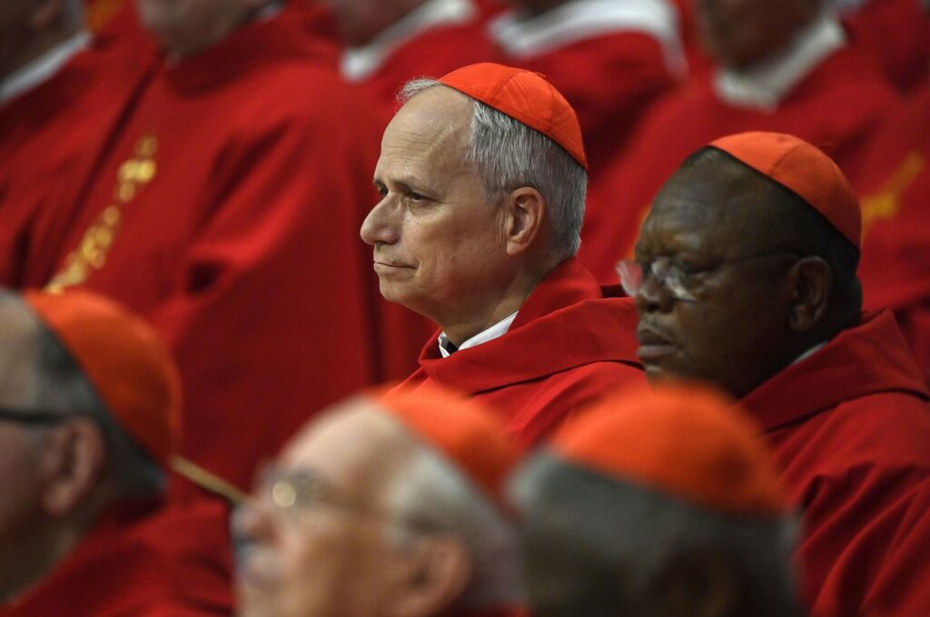 Robert Prevost is Pope Leo XIV 2 Cardinal Robert Prevost attends the Fourth Novendali Mass in memory of Pope Francis in Saint Peter's Basilica on April 29.