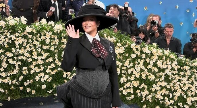 Rihanna Reveals Third Pregnancy at the Met Gala 1 Rihanna
