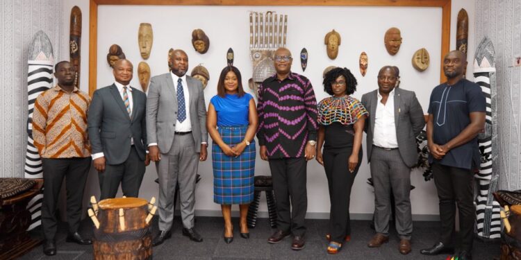 GIPC Engages Brazil-Ghana Chamber to Boost Investment Flows 1 Simon Madjie, Edinam Adjei-Sika, GIPC, Investment