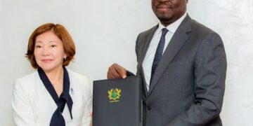 Dr. Cassiel Ato Forson, Miyazaki Katsura, Ghana, Japan