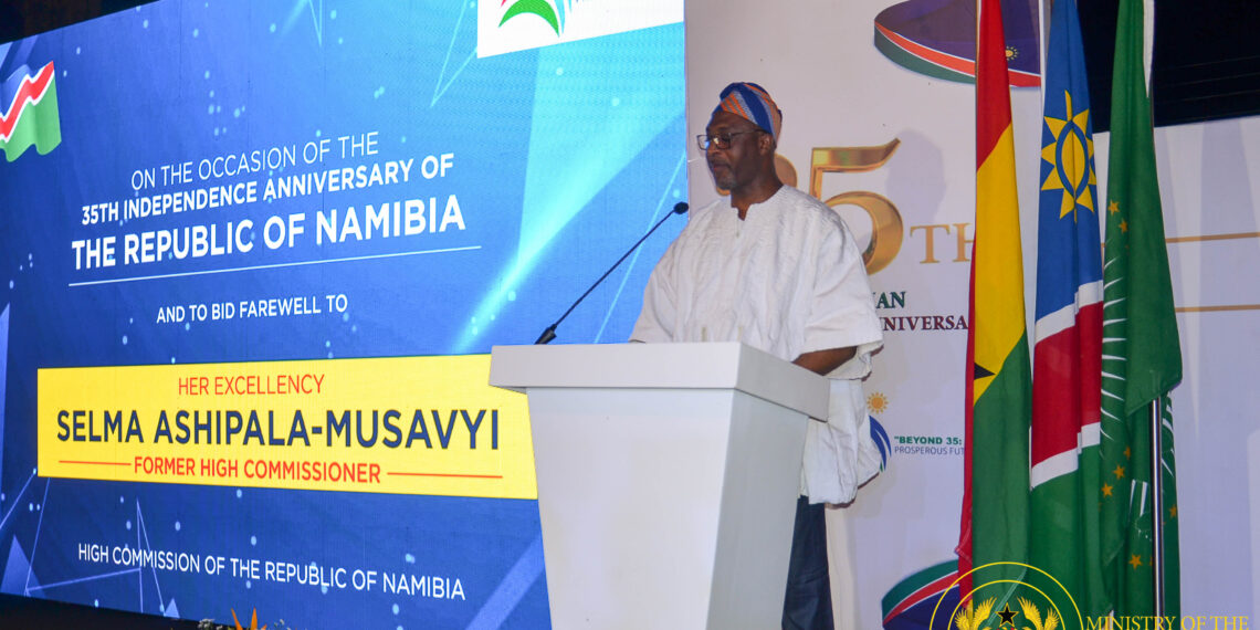 Hon. Muntaka Mohammed-Mubarak, Namibia, Ghana