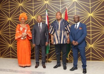 Foreign Minister Receives Envoys from Six Nations in Accra 1 Hon. Samuel Okudzeto Ablakwa, H.E. Mr. Edouard Nduwimana, Ghana, Cooperation