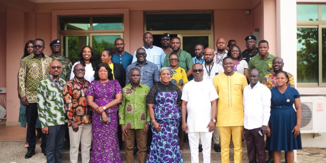 Hon. Rita Akosua Adjei Awatey, Eastern Regional Minister, With VRA Delegates, Preparedness, Volta