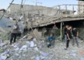 Iran Reports 50 Deaths from U.S. Strikes This Month 7 A view of the scene following an attack in the Iranian capital, Tehran, on June 13, 2025.