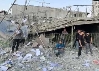 Iran Reports 50 Deaths from U.S. Strikes This Month 3 A view of the scene following an attack in the Iranian capital, Tehran, on June 13, 2025.