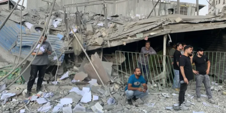 Iran Reports 50 Deaths from U.S. Strikes This Month 1 A view of the scene following an attack in the Iranian capital, Tehran, on June 13, 2025.