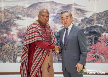 Ghana Secures Zero Tariff on Exports to China 5 Ghana's Minister for Foreign Affairs, Hon. Samuel Okudzeto Ablakwa and China's Foreign Minister, His Excellency Wang Yi.